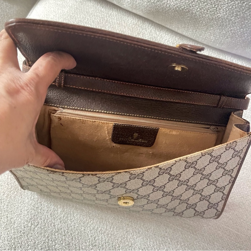 Gucci vintage brown shoulder bag - Picture 6 of 10